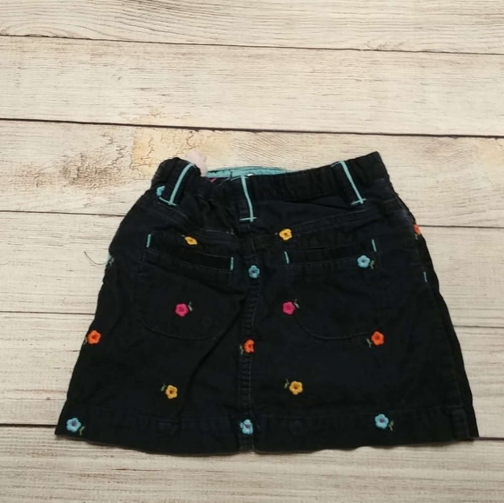GAP Blue Floral Corduroy Skirt‎ - Picture 3 of 4